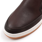 Casual Leather Slip On Loafers