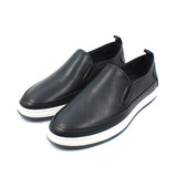 Casual Leather Slip On Loafers