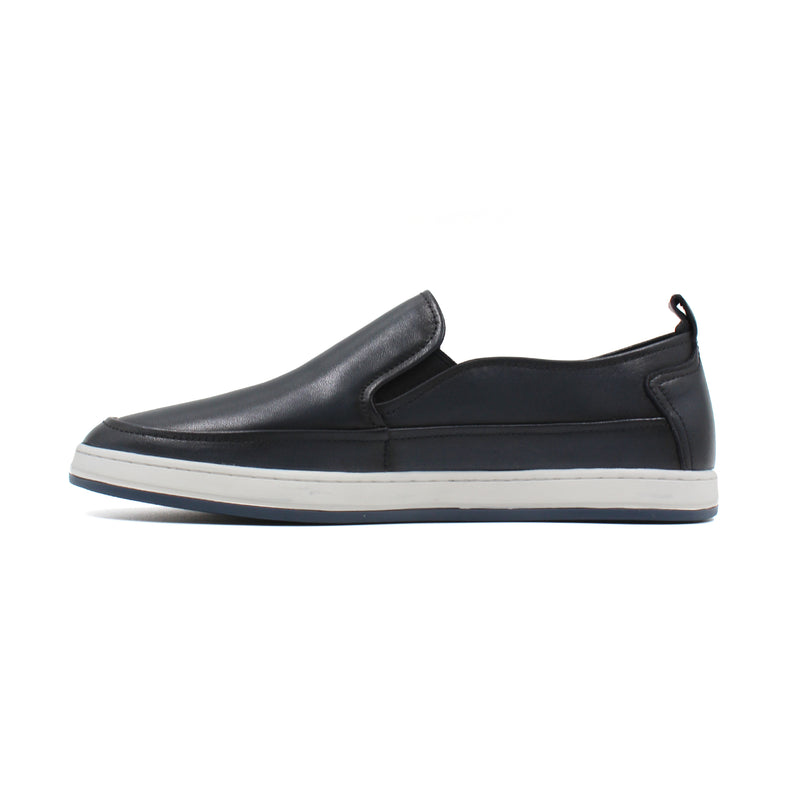 Casual Leather Slip On Loafers