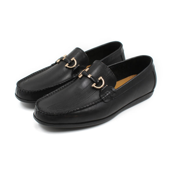 Horse Shoe Buckle Loafers