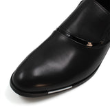 Patent Leather Detail Formal Moccasins