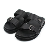 Cushioned Buckle Detail Sandals