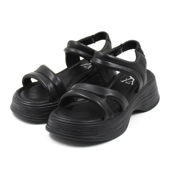 Dual Leather Strap Sandals