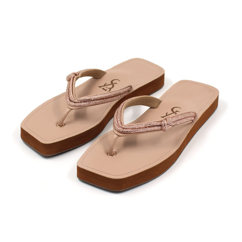 Knot Detail Strap Sandals