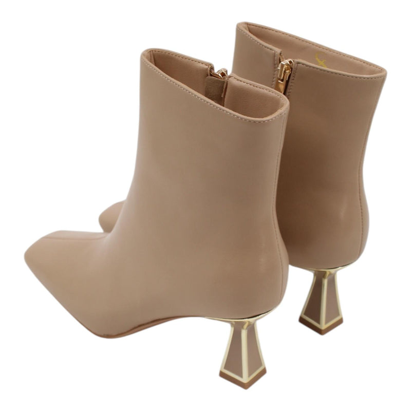 Square Toe Ankle Boots