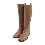 Suede Basic Long Boots