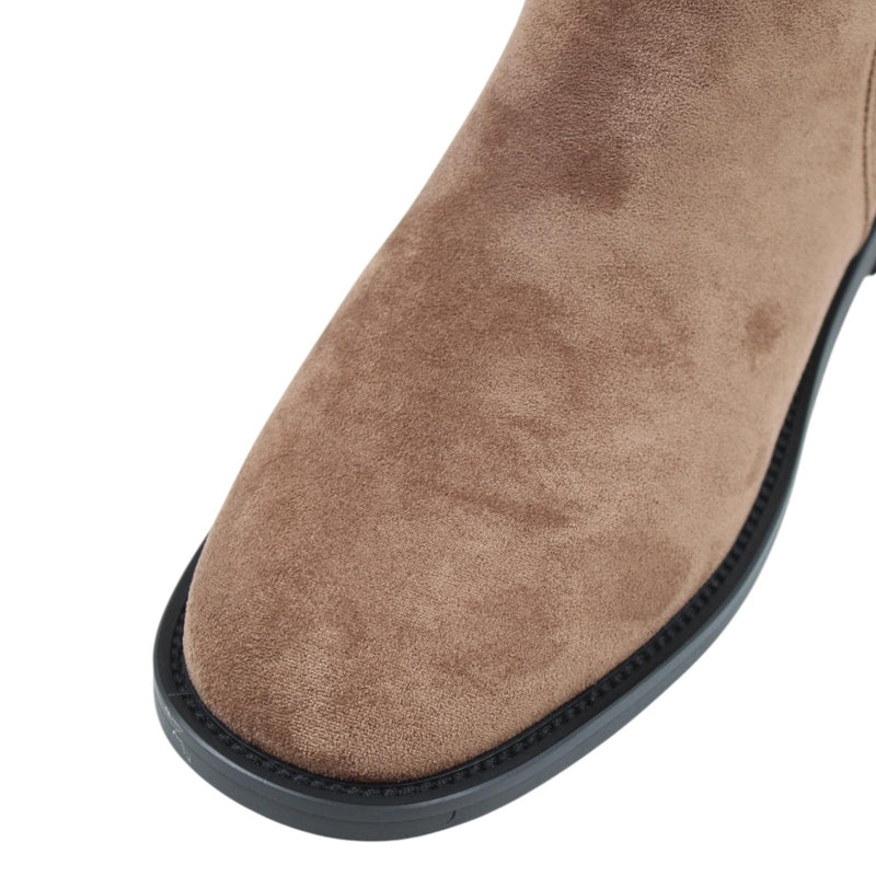 Suede Basic Long Boots